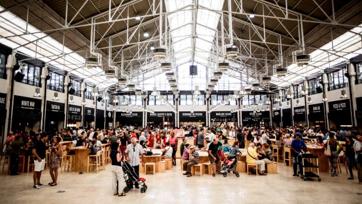 Actividades Lisboa - Mercado da Ribeira Interior