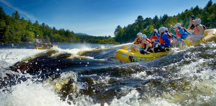 rafting