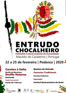 Cartaz Entrudo Chocalheiro 2020